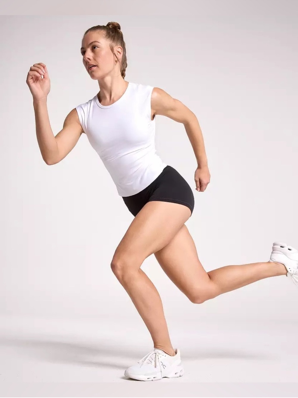 Calia Open Back Inspire Tank Top in Pure White Women’s Activewear Small NWT - Picture 2 of 12